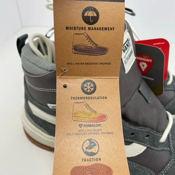 New Vans Ultrarange EXO HI MTE-1 Unisex Shoes Size 8 W/6.5M Grey, Cream - Picture 7 of 11